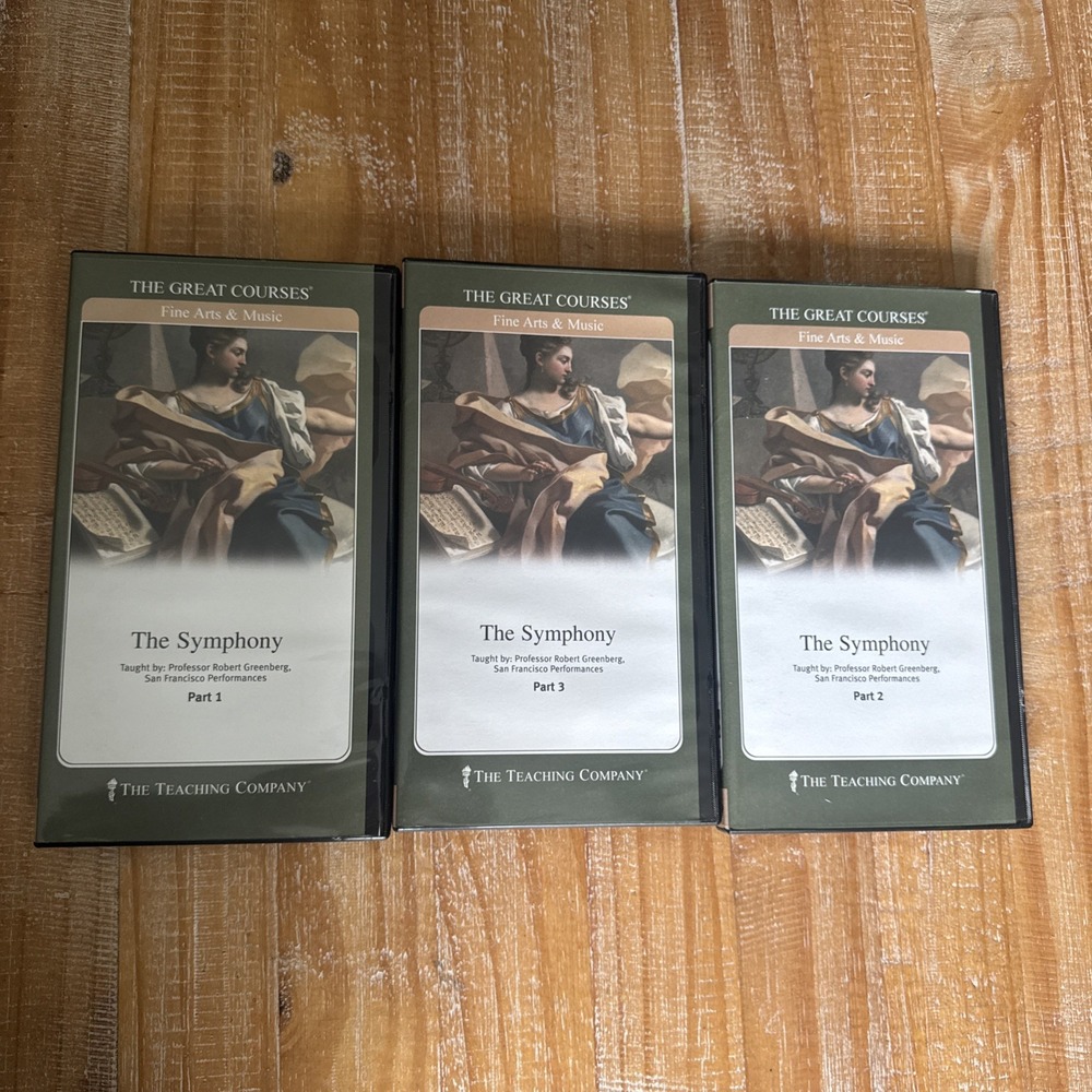 The Symphony Parts 1-3 Audio CD Guidebook | The Great Courses Robert Greenburg